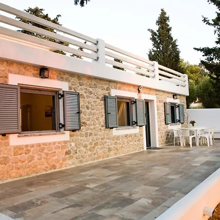 Marialenas House - Stone House At Kalymnos Mirtiész